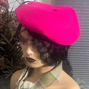 Chic Pink Beret